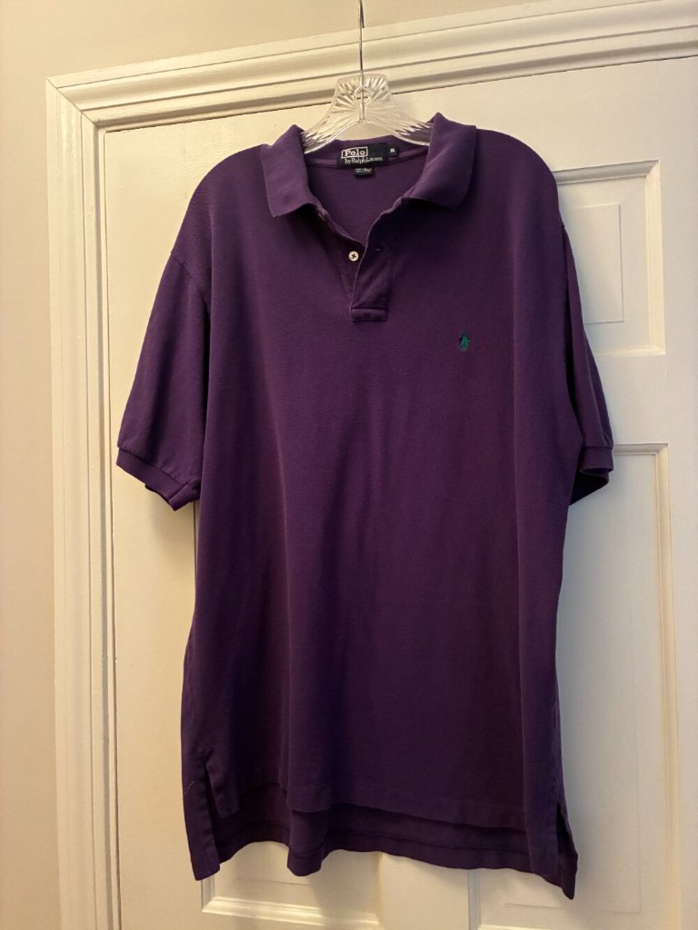 Men's Polo Ralph Lauren - Polo Shirt XL - Deep Purple